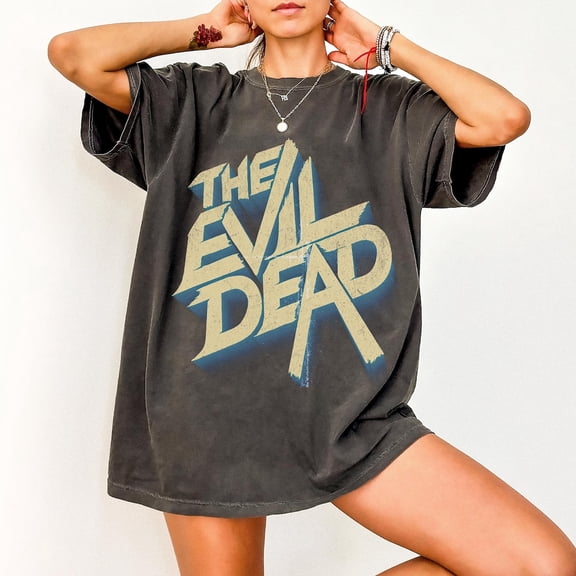 The Evil Dead Retro Graphic Tee, Horror Movie Unisex T-shirt, Halloween Gift