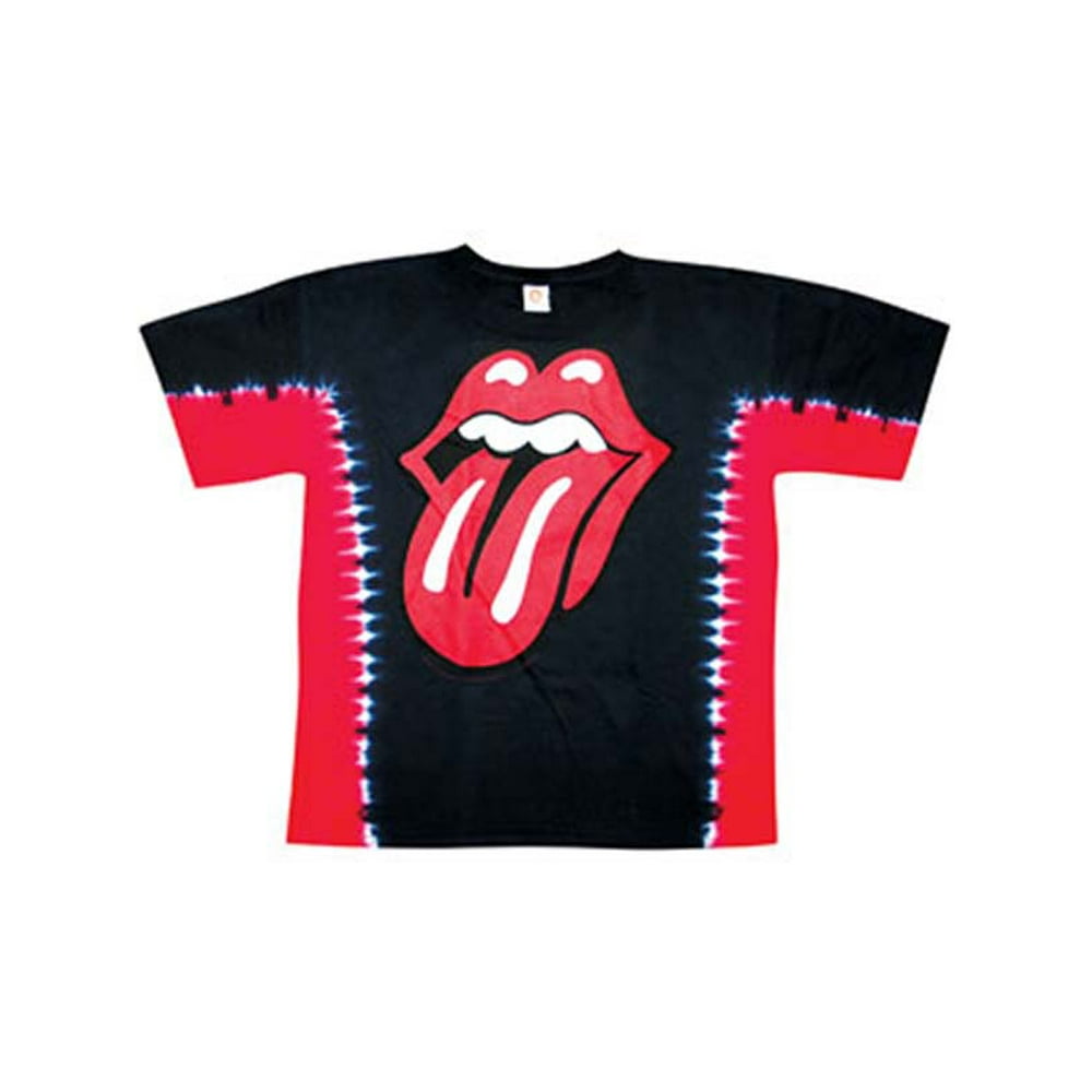 rolling stones tie dye crew neck