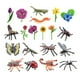 thumbnail image 3 of Figuras de juguetes realistas perfecl 20x Modelo Floral PVC Surtido, 3 of 8