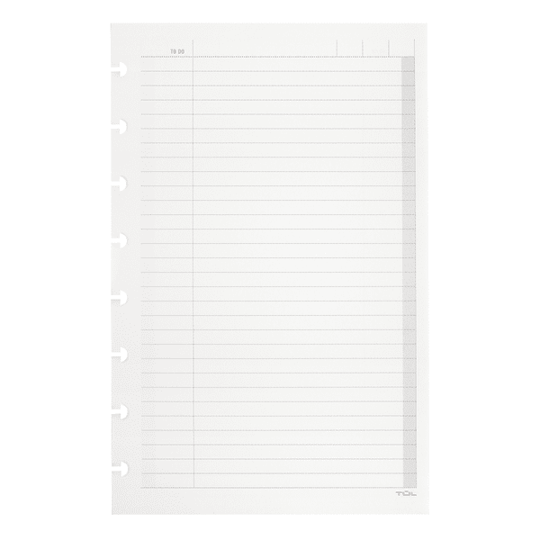 TUL Custom NoteTaking System Discbound Refill Pages, 5.5" x 8.5