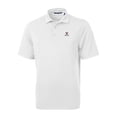 thumbnail image 2 of Men's Cutter & Buck White Virginia Cavaliers Virtue Eco Pique Recycled Polo, 2 of 3