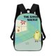 thumbnail image 1 of La Morsa Cantante-theme Backpack, Campus style schoolbag Bookbag with Adjustable Shoulder Straps And Large Zip Compartment, Unisex Travel Bags., 1 of 6