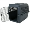 thumbnail image 5 of Petmate Pet Porter Traditional Travel Dog Kennel Portable Plastic Carrier, Medium 32" for Dogs 30-50 lb, Gray, 5 of 7