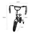 thumbnail image 3 of Bicicleta R12 Unibike Llanta de Goma Fucsia, 3 of 5