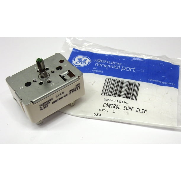GE Range Burner Control Infite Switch WB24T10146 AP4343851 PS1765836