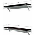 thumbnail image 2 of Arrange A Space Double Shelf Double Hang Closet System 48” Espresso, 2 of 4