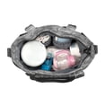 thumbnail image 3 of Sac à Main Maman Imprimé Mode Sac de Rangement pour Poussette Multifonction pour Gris Foncé, 3 of 7