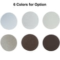 thumbnail image 2 of Kiven Fabric Led Light Cover,Light Blocking Stickers, 6.3in in Dia, Brown Fabric Ceiling Light Filters, 2 of 6