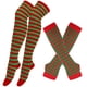 thumbnail image 1 of Guantes largos de mujer, de punto, con mangas falsas, manoplas cálidas expuestas y un par de calcetines largos, de algodón., 1 of 2