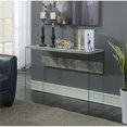 thumbnail image 1 of Convenience Concepts Table Console SoHo en Faux Bouleau, 1 of 3