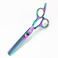 thumbnail image 2 of 1pcs Teeth Clipper  black 6 Inch Stainless Steel Hairdressing Scissors Cutting Professional Barber Razor Shear for Men Women Kids Salon, 2 of 6
