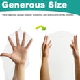 thumbnail image 3 of HPWFHPLF 100-Pack Reusable Produce Mesh Bags, Versatile 24-Inch Seafood Bags for Cooking, Enlarged Grocery Toys Fruit Vegetable Produce Storage Bags with 100 Pack Buckles (White, 24-Inch), 3 of 6