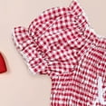 thumbnail image 5 of Toddler Girl Summer Short Outfit Sets Cotton Short Sleeve Tops Tees Shorts Clothing Sets Girls Summer Set 1-5 Years,2-3 Years, 5 of 8
