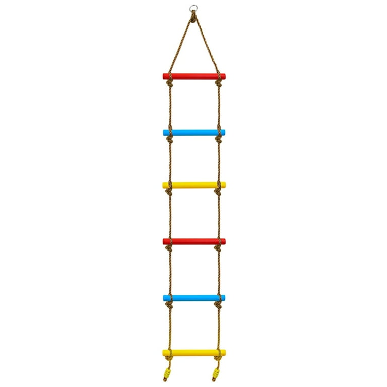 Rope Ladder with 6-Section Straps for Balance Exercise Equipment Bunt