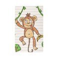 thumbnail image 4 of Singe Graphique - Vêtements de Zoo Amusants pour les Amateurs de Singes Tapis Dobby, 4 of 5