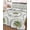 White, variant on Twin XL Quilt Bedding Set, Palm Trees Reversible Summer Quilt 3 Pieces, Green Summer Botanical Watercolor Lightweight Bedspreads Coverlets with 2 Pillow Shams for All Seasons