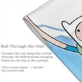 thumbnail image 5 of Characters Adventure Time Door Curtain Drape Split Doorway Curtain Room Window Hallway Closet Privacy Partition Curtain Kitchen Door Decoration 34x56in, 5 of 7