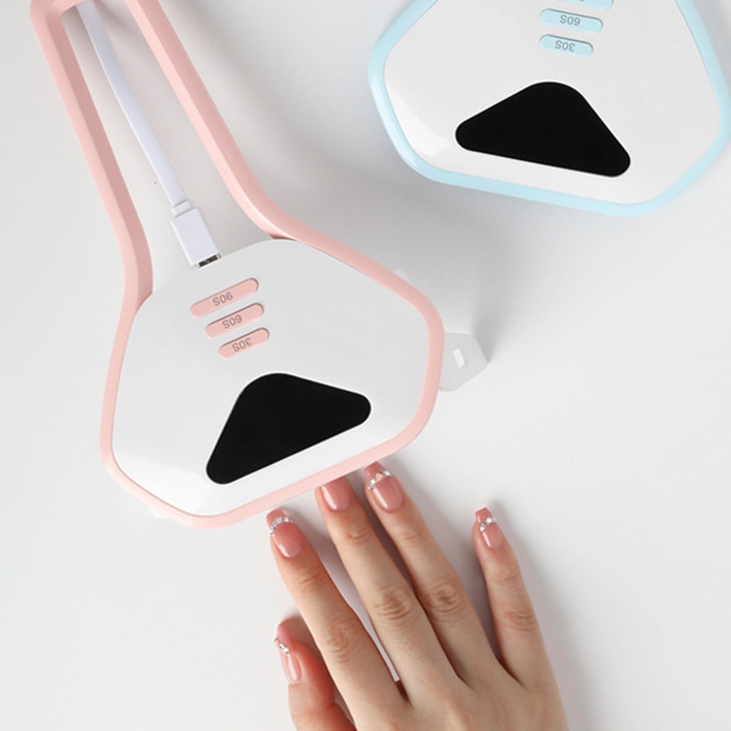 Rechargeable Handheld Nail Dryer UV LED Lamp For Gel Polish Nails Drying Manicure Tools Portable Nail Art Tool 24W