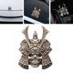 thumbnail image 1 of Etiqueta Engomada Del Samurái 3D, Calcomanías para Portátiles, Maletas, Niños, Monopatín, Coche, Motocicleta, Snowboard, Hogar - Cráneo de -Cráneo de bronce DYNWAVEMX pegatinas japonesas, 1 of 8