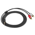 thumbnail image 2 of Cable to 3.5 Audio Cable 3.5Mm Jack Aux Cable for Phone Edifer Home Theater DVD Audio Cable (2M), 2 of 6