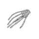 thumbnail image 1 of ATWINKLE Mujeres Clip De Pelo Horror Harajuku Halloween Accesorios Esqueleto Garras Cráneo Mano Sangre Ojo Goma Banda, 1 of 4