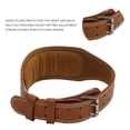 thumbnail image 3 of Weight Lifting Belt, Waist Protection Adjustable Weightlifting Belt Brown For Training, 3 of 8