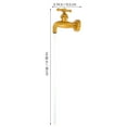 thumbnail image 4 of Faucet Fountain Floating Tap Fountain For Yard And Garden Decor Creative Invisible Faucet For Home Courtyard Outdoor Tabletop Ornament, 4 of 5