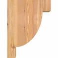 thumbnail image 3 of 5 1/2"W x 12"D x 16"H Alpine Smooth Corbel, Western Red Cedar, 3 of 9
