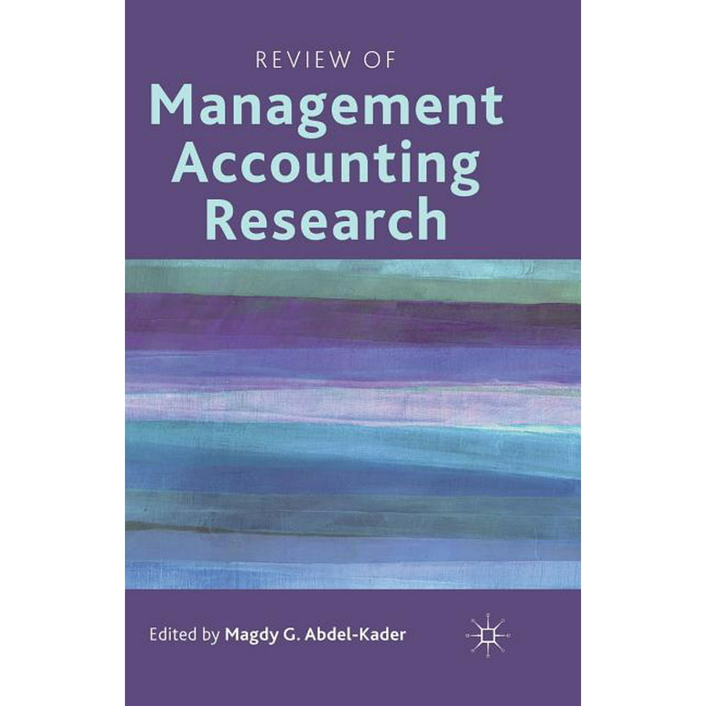 research on management accounting