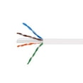 thumbnail image 2 of Monoprice Cat6 Ethernet Bulk Cable - 1000 Feet - White | Network Internet Cord - Stranded, 550Mhz, UTP, Pure Bare Copper Wire, 24AWG, 2 of 6