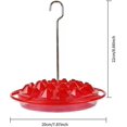 thumbnail image 2 of Hummingbird Feeders For Outdoors Hanging, Leakproof Plastic Saucer Hummingbird Feeders 25 Feeding Ports, 2 of 4