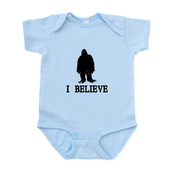 CafePress - I Believe Infant Bodysuit - Baby Light Bodysuit, Size Newborn - 24 Months