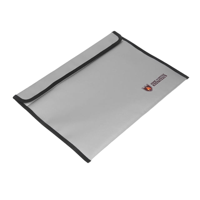 Grey Folder Bag,Fireproof File Bag Waterproof Waterproof File Bag Fireproof Folder Bag Crafted with Care