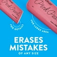 thumbnail image 6 of Paper Mate Pink Pearl Erasers, Large, 3 Count, 6 of 7