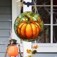 thumbnail image 1 of Teissuly Handcrafted Pumpkin Decor Stained Glass Window Hangings,Pumpkin Decoration for Home Garden, Fall Harvest Decor, Thanksgiving or Halloween Decoration Teissuly WER202310160863, 1 of 6