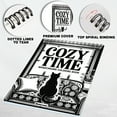 thumbnail image 3 of Cozy Time Monochrome Coloring Book Spiral Bound for Adults, Softcover, Relaxing One-Color Illustrations with Pets, Daily Activities and Peaceful Home Scenes for Mindfulness, Stress Relief, 3 of 6