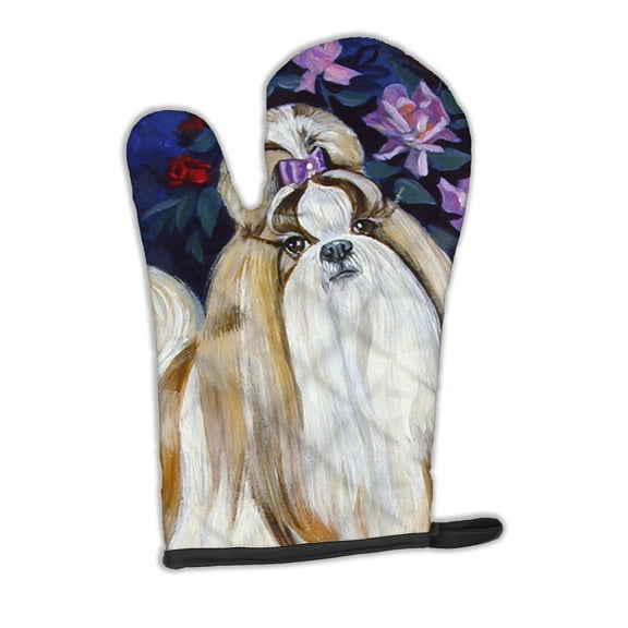 Carolines Treasures 7180OVMT Shih Tzu Oven Mitt Large multicolor