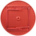 thumbnail image 2 of Table pliante ronde en plastique rouge de 48 pouces, 2 of 3