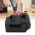 thumbnail image 4 of Power Tool Battery Converter, Black Safe Plug And Play Lithium Battery Adapter Energy Saving For Hitachi, 4 of 8
