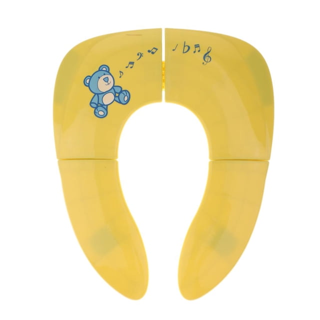 Orinal Plegado de Bebé Niños perfecl Amarillo Naranja