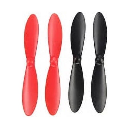 HobbyFlip Propeller Blades Props Rotor Set Main Blades Black H107-A35 Compatible with Wondertech W200C Gemini