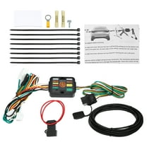 1 Set Replace 56434 Vehicle Side 4-Pin Trailer Wiring Harness for Toyota RAV4 2019 2020 2021