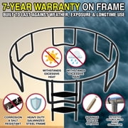 Sportspower TruJump PRO Trampoline 14FT with Curved Pole Enclosure & Jump Mat , ASTM