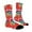 r-451Red80, variant on MEZZALL Number 6 7 Printed Funny Cartoon Print Crew Socks For Big Kids Boys Girls Novelty Casual Long Socks Youth Teen Ankle Socks With Cool Sayings Cozy Socks