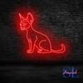 thumbnail image 3 of Shinelab Sphynx Cat Neon Sign, Sphynx Cat Wall Art Light, Cat Lover Gift, Sphynx Cat Home Wall Decor 684, 3 of 5