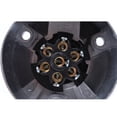 thumbnail image 1 of Milisten Conector Socket Aluminio Para Remolque 7 Vías 12V Compatible Estándar Europeo Plata, 1 of 3