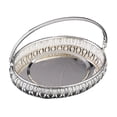 thumbnail image 1 of veasfak Fruit Tray with Handle Creative for Household Cupcake Display Birthday Party Oval, 1 of 9