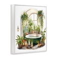 thumbnail image 4 of Tranquil Tub with Candles & Greenery White Framed Giclee Art, design by Lettered and Lined, 4 of 9