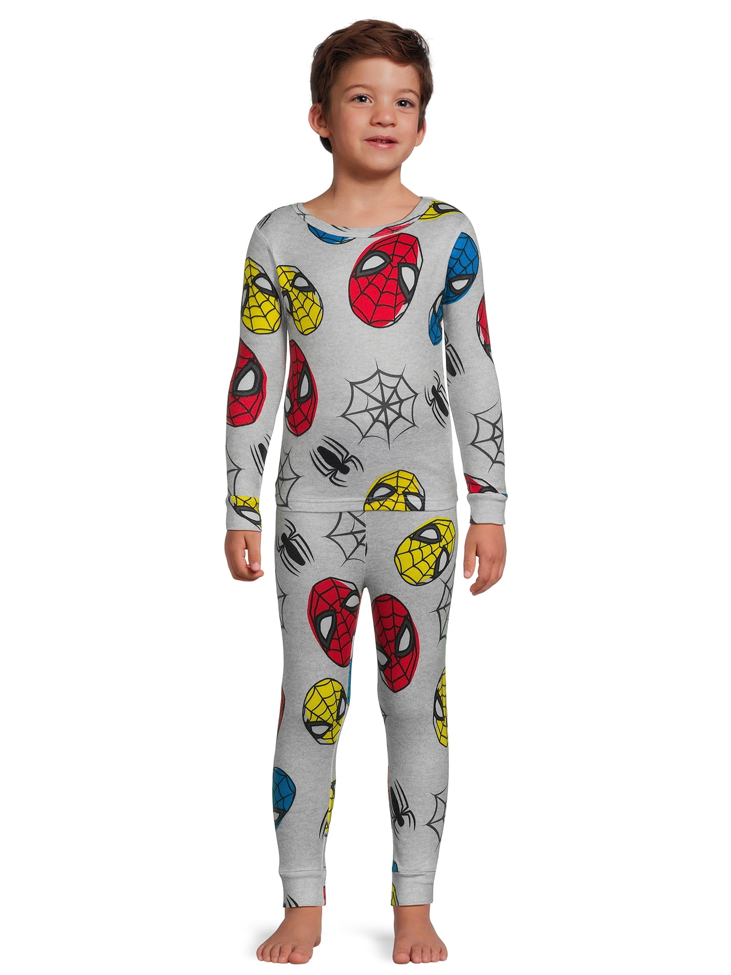 Marvel Boys Hooded Pjs Spidey And His Amazing Friends Pajamas