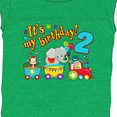 thumbnail image 4 of Inktastic Its My Birthday- Circus Train 2nd Birthday Boys or Girls Baby Bodysuit, 4 of 5